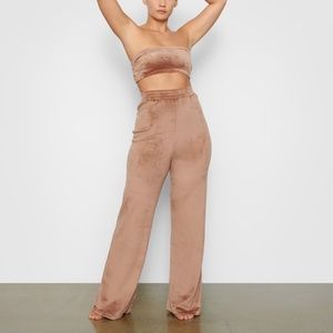 SKIMS Velour Wide Leg Pant